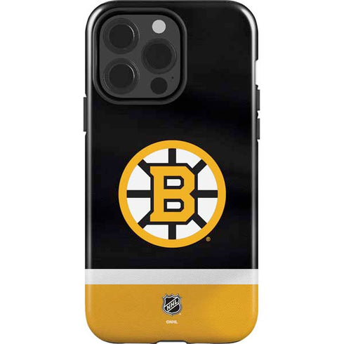NHL Boston Bruins Jersey iPhone 15 Pro Impact Case